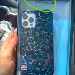 Coach IPhone 12 & 12 pro case womens